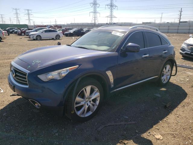 INFINITI FX37 2013 with VIN JN8CS1MW9DM174888 - Photo from auction