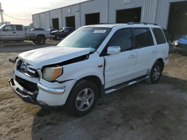 HONDA PILOT EX 2006 with VIN 5FNYF28506B001639 - Photo from auction