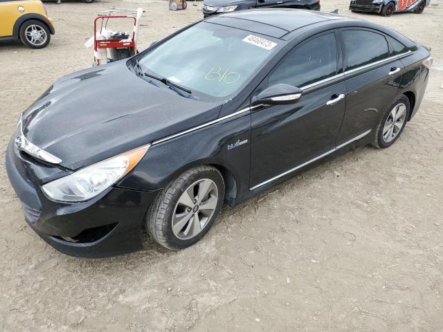 HYUNDAI SONATA HYB 2012 with VIN KMHEC4A45CA057603 - Photo from auction