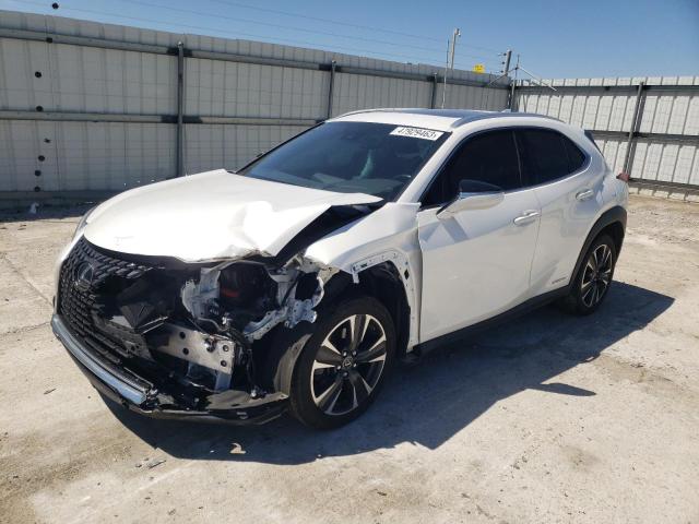 LEXUS UX 250H 2019 with VIN JTHU9JBHXK2010489 - Photo from auction