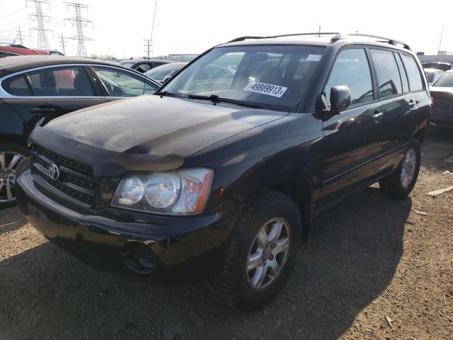 TOYOTA HIGHLANDER 2003 with VIN JTEGF21A330079969 - Photo from auction