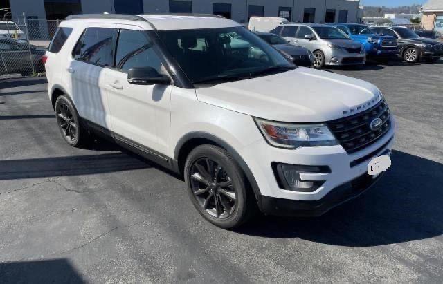 FORD EXPLORER X 2017 with VIN 1FM5K7D83HGC55412 - Photo from auction