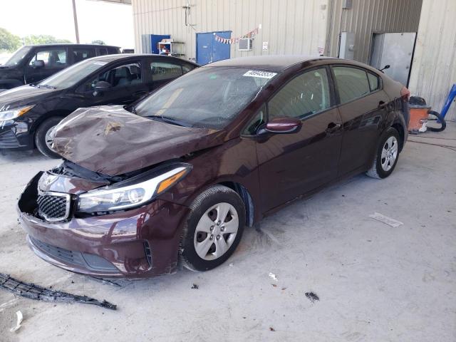 KIA FORTE LX 2017 with VIN 3KPFL4A75HE161256 - Photo from auction