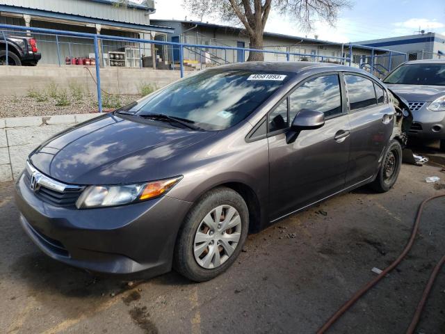 HONDA CIVIC SEDA 2012 with VIN 19XFB2F5XCE094449 - Photo from auction