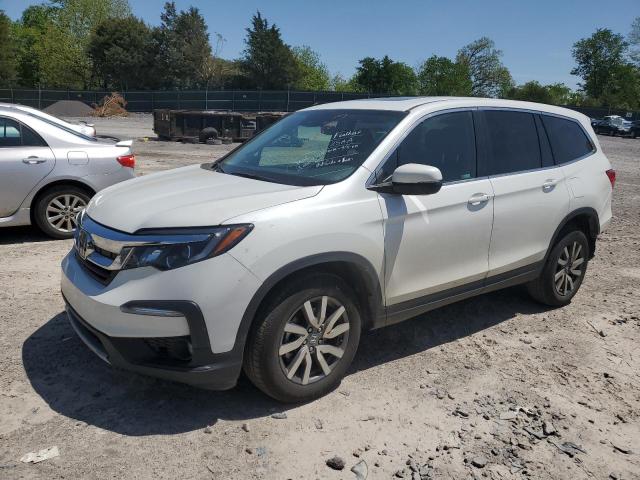 Photo 1 from auction – 2021 HONDA PILOT EXL with VIN 5FNYF6H55MB042319