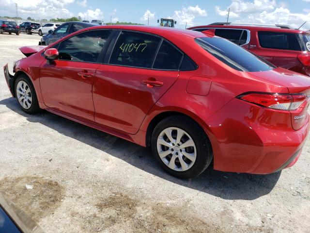Photo 2 from auction – 2020 TOYOTA COROLLA LE with VIN JTDEPRAE4LJ102299