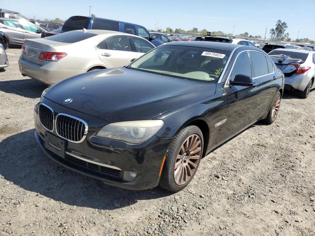 BMW 750 LI 2009 with VIN WBAKB83579CY62679 - Photo from auction