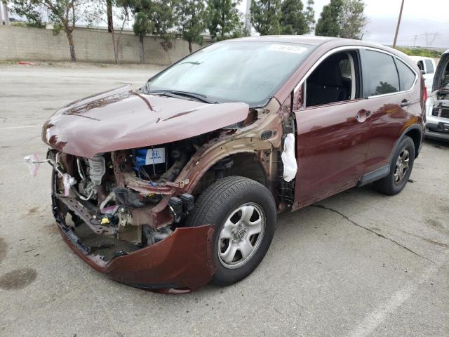 HONDA CR-V LX 2015 with VIN 5J6RM4H38FL090758 - Photo from auction