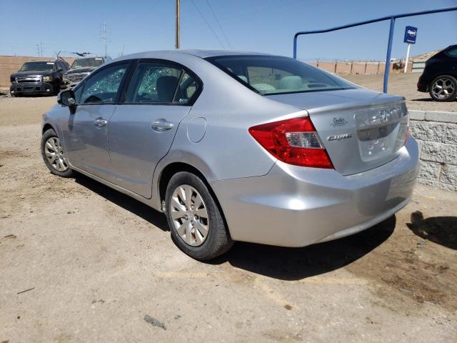 Photo 2 from auction – 2012 HONDA CIVIC LX with VIN 2HGFB2F57CH590198