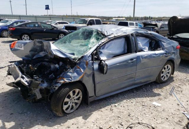 TOYOTA COROLLA LE 2021 with VIN 5YFEPMAE8MP264971 - Photo from auction