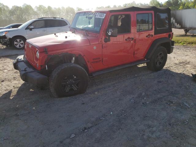 JEEP WRANGLER U 2016 with VIN 1C4BJWDG4GL335853 - Photo from auction