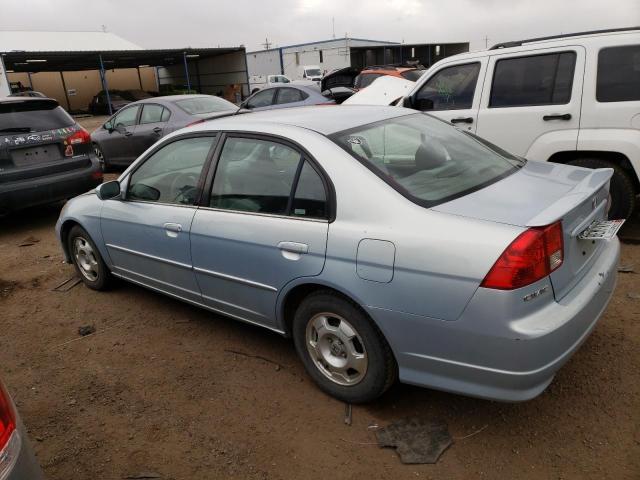 Photo 2 from auction – 2005 HONDA CIVIC HYBR with VIN JHMES95605S019661