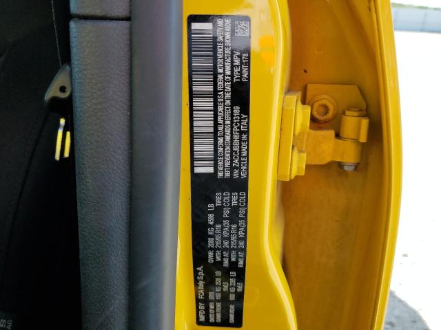 Photo 14 from auction – 2015 JEEP RENEGADE L with VIN ZACCJBBH8FPC13189