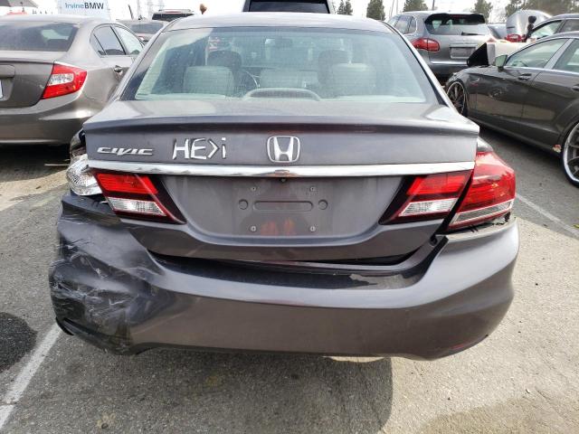 Photo 6 from auction – 2015 HONDA CIVIC EXL with VIN 19XFB2F92FE247171
