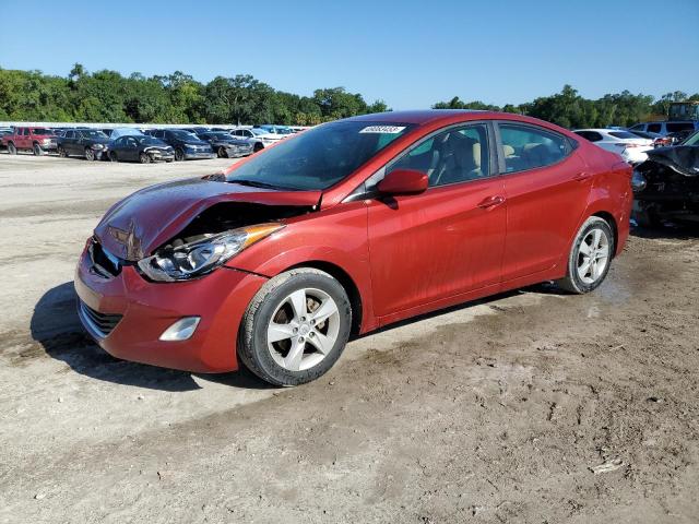 HYUNDAI ELANTRA GL 2012 with VIN KMHDH4AE0CU178348 - Photo from auction