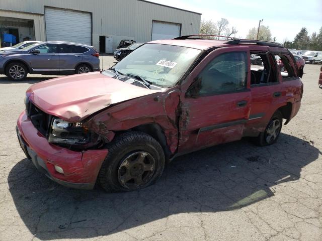 CHEVROLET TRAILBLAZE 2002 with VIN 1GNDS13S522143068 - Photo from auction