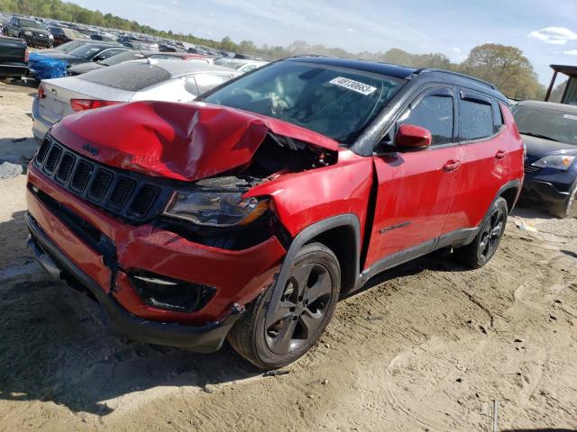 JEEP COMPASS LA 2021 with VIN 3C4NJDBB8MT567932 - Photo from auction