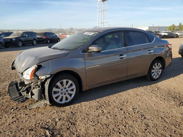 NISSAN SENTRA S 2015 with VIN 3N1AB7AP2FY307741 - Photo from auction