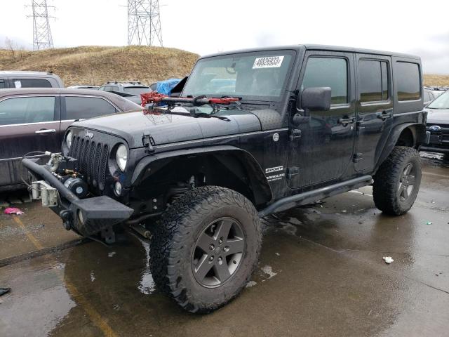 JEEP WRANGLER U 2014 with VIN 1C4BJWDG2EL133395 - Photo from auction