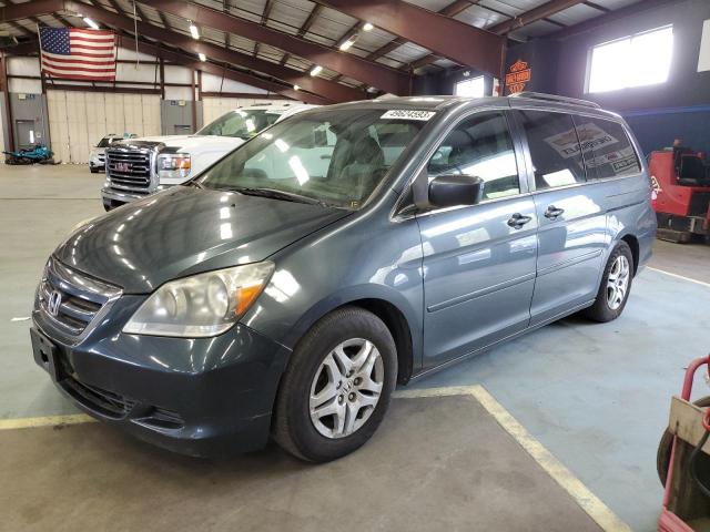 HONDA ODYSSEY EX 2006 with VIN 5FNRL387X6B439654 - Photo from auction