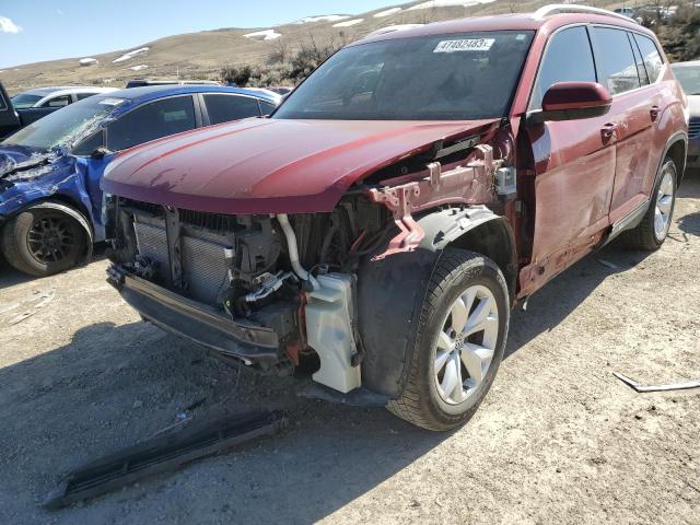 VOLKSWAGEN ATLAS SE 2019 with VIN 1V2LR2CA7KC574341 - Photo from auction