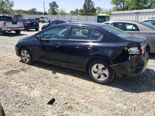 Photo 2 from auction – 2015 HONDA CIVIC LX with VIN 2HGFB2F57FH565712