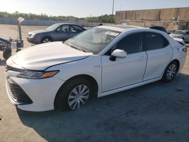 TOYOTA CAMRY LE 2020 with VIN 4T1E31AK2LU014252 - Photo from auction