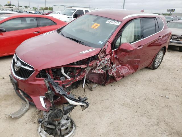 BUICK ENVISION E 2019 with VIN LRBFXCSA5KD007047 - Photo from auction