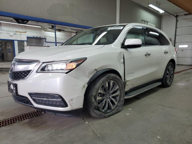 ACURA MDX TECHNO 2014 with VIN 5FRYD4H49EB015657 - Photo from auction