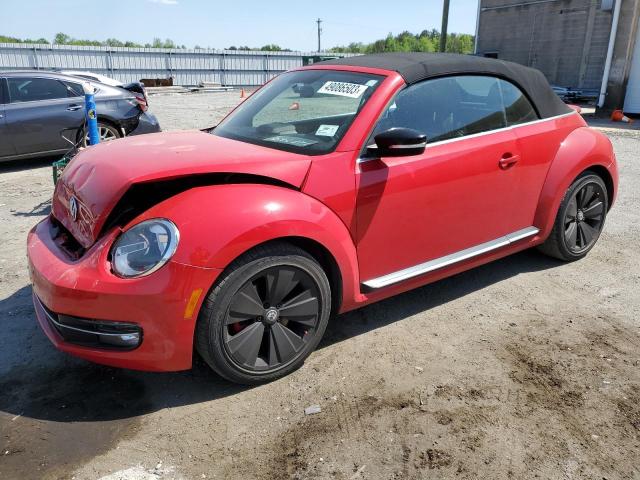 VOLKSWAGEN BEETLE TUR 2013 with VIN 3VW8A7AT1DM816992 - Photo from auction