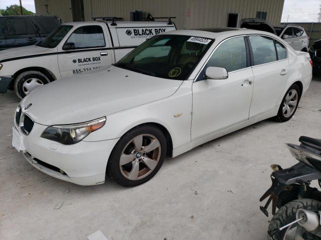 BMW 530 I 2006 with VIN WBANE73566CM36850 - Photo from auction