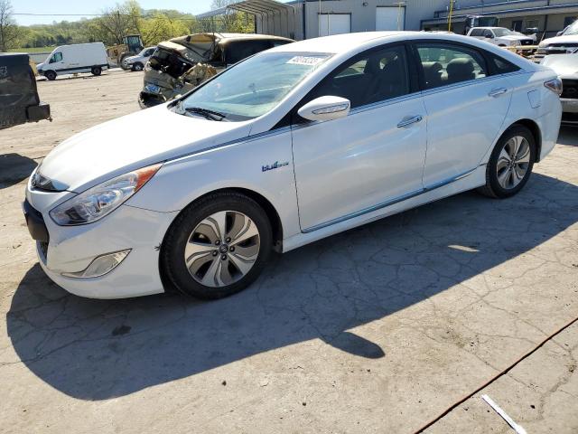 HYUNDAI SONATA HYB 2013 with VIN KMHEC4A45DA092563 - Photo from auction