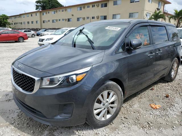 KIA SEDONA LX 2017 with VIN KNDMB5C17H6306358 - Photo from auction