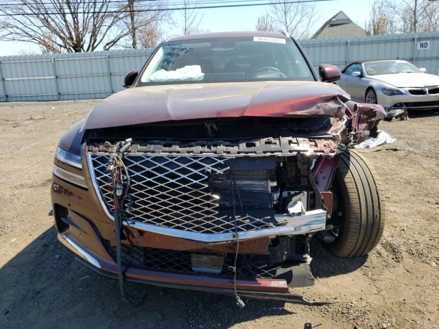 Photo 5 from auction – 2021 GENESIS GV80 BASE with VIN KMUHBDSB0MU054378