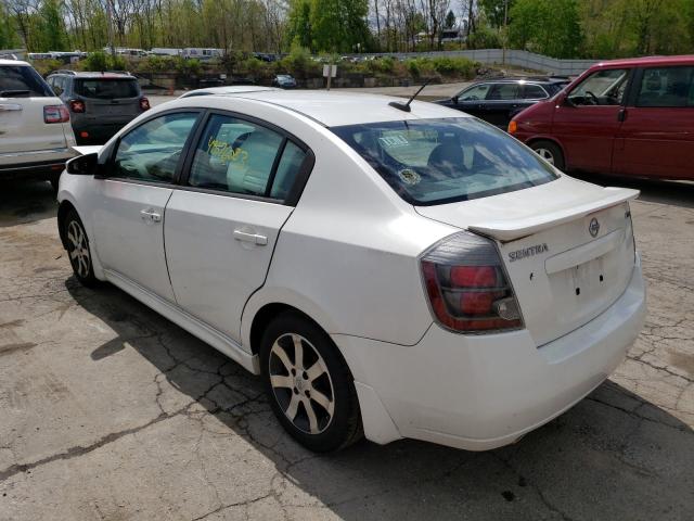 Photo 2 from auction – 2012 NISSAN SENTRA 2.0 with VIN 3N1AB6AP1CL623540