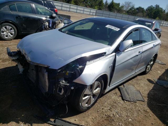 HYUNDAI SONATA HYB 2012 with VIN KMHEC4A47CA048062 - Photo from auction