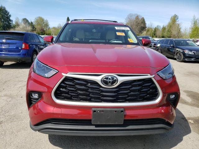 Photo 5 from auction – 2022 TOYOTA HIGHLANDER with VIN 5TDGZRBH8NS213634
