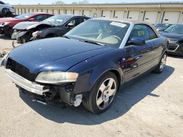AUDI A4 2.0T CA 2007 with VIN WAUAF48H67K034797 - Photo from auction