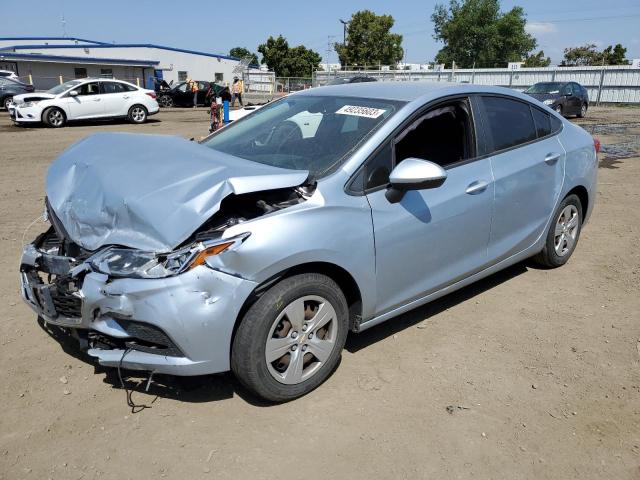 CHEVROLET CRUZE LS 2017 with VIN 3G1BC5SM9HS525147 - Photo from auction