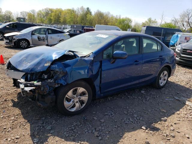 HONDA CIVIC LX 2014 with VIN 19XFB2F58EE240463 - Photo from auction