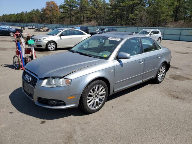 AUDI A4 2.0T QU 2008 with VIN WAUDF78E68A157849 - Photo from auction