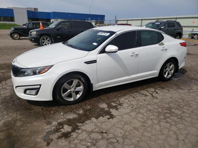 KIA OPTIMA LX 2015 with VIN 5XXGM4A76FG376814 - Photo from auction
