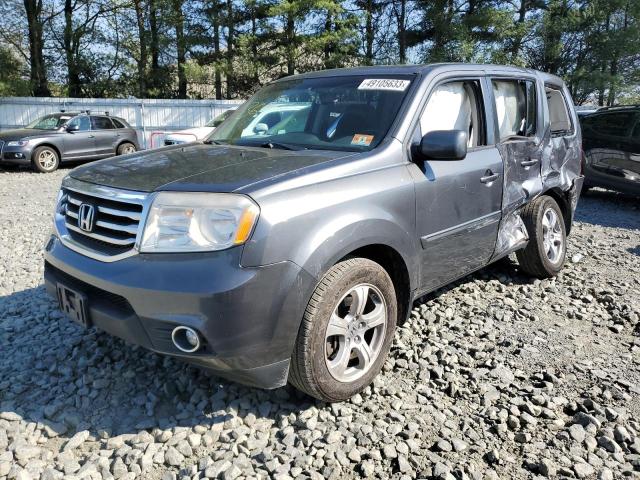 HONDA PILOT EXLN 2013 with VIN 5FNYF4H73DB005047 - Photo from auction