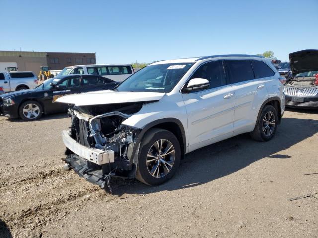 TOYOTA HIGHLANDER 2016 with VIN 5TDJKRFH2GS325871 - Photo from auction