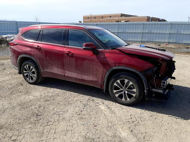 Photo 4 from auction – 2021 TOYOTA HIGHLANDER with VIN 5TDGZRBH7MS153019