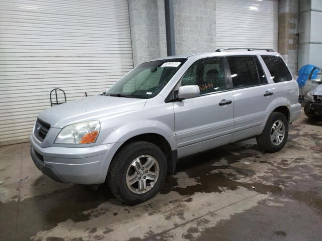 HONDA PILOT EX 2003 with VIN 2HKYF18433H587039 - Photo from auction