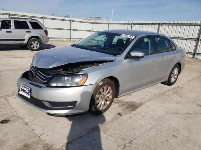 VOLKSWAGEN PASSAT S 2013 with VIN 1VWAH7A36DC059151 - Photo from auction