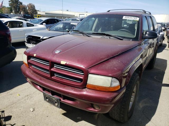 DODGE DURANGO 2001 with VIN 1B4HS28N41F608740 - Photo from auction