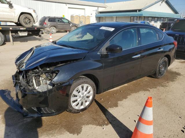 NISSAN SENTRA S 2018 with VIN 3N1AB7AP2JY331062 - Photo from auction
