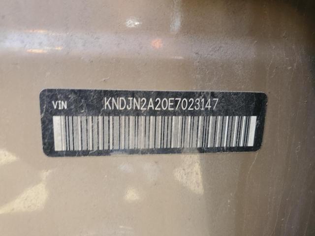 Photo 14 from auction – 2014 KIA SOUL with VIN KNDJN2A20E7023147